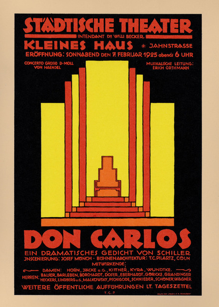 SCHILLER DON CARLOS 1925