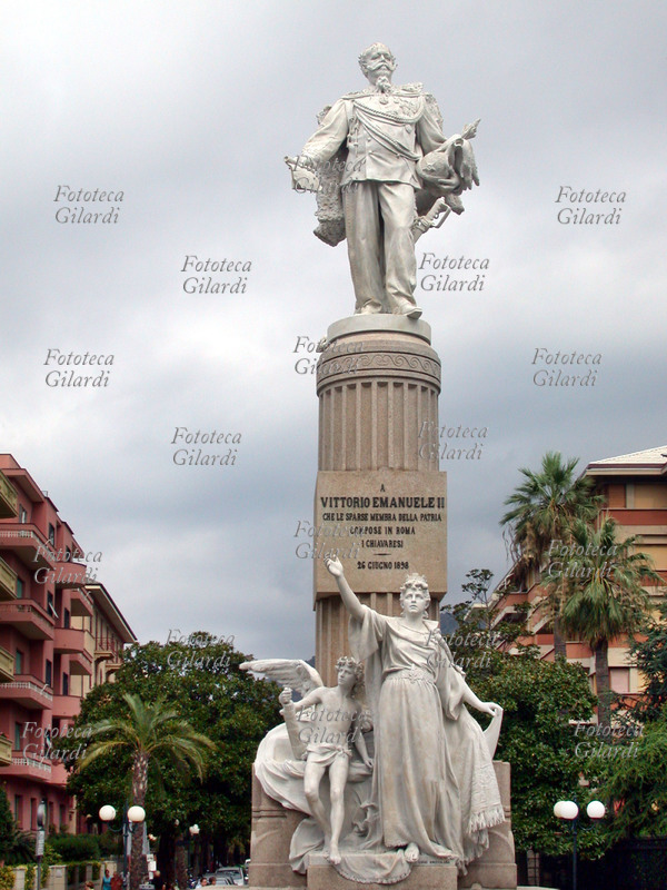 VITTORIO EMANUELE II di Savoia (1820-1878) Monumento commemorativo \