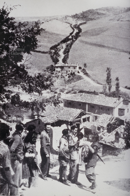 RESISTENZA Partigiani garibaldini nella zona di Imola, \