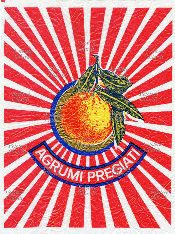 ETICHETTE Velina per la protezione di agrumi siciliani \