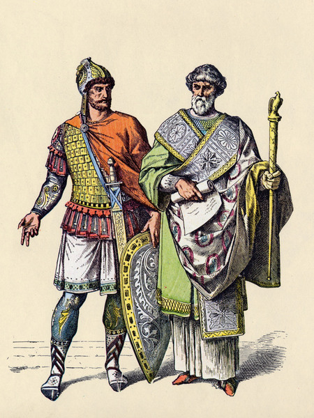 BISANZIO GUERRIERO E CANCELLIERE IMPERIALE