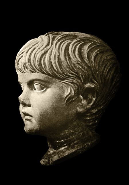 TESTA IDENTIFICABILE COME NERONE BAMBINO TESTA IDENTIFICABILE COME NERONE BAMBINO