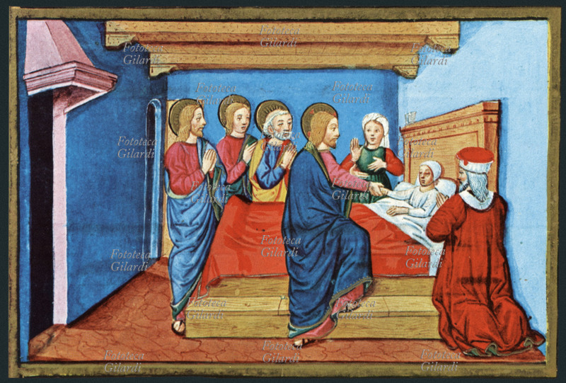 MIRACOLI - Gesù guarisce la figlia di Giairo \