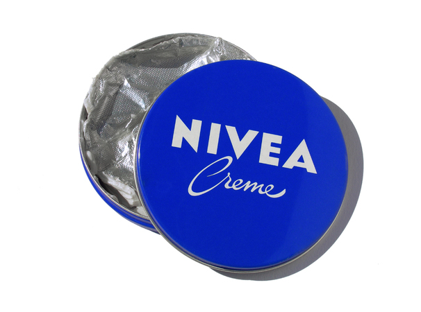 SCATOLA DI LATTA LITOGRAFATA CREMA NIVEA