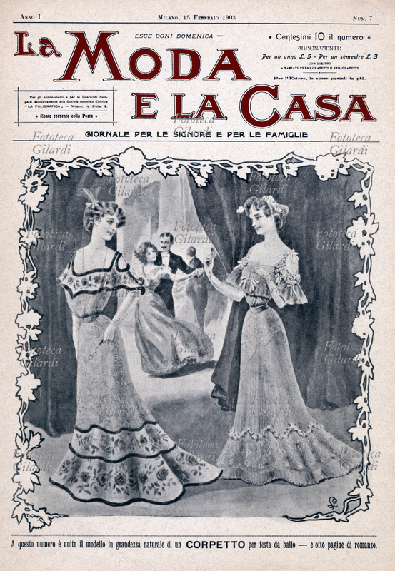 MODA 1900 Copertina de \