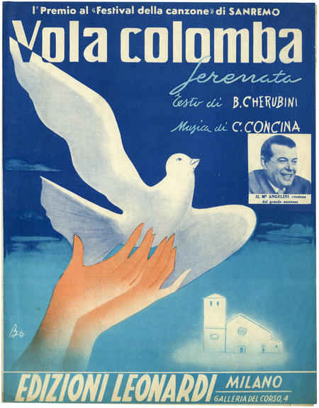 VOLA COLOMBA 2&deg; FESTIVAL DI SANREMO