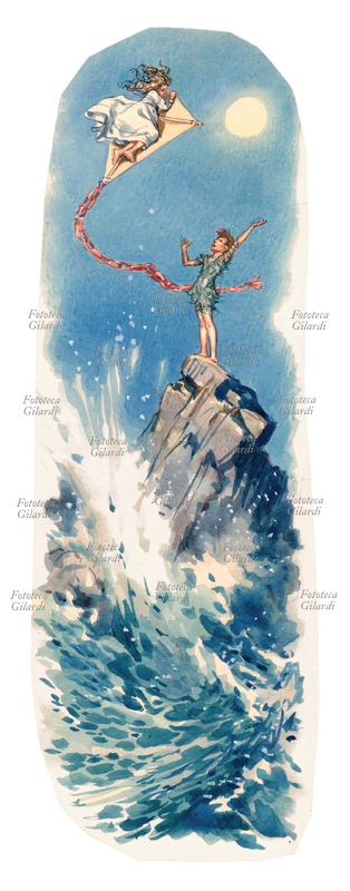 James Mattew BARRIE (1860-1937) Wendy vola sull\