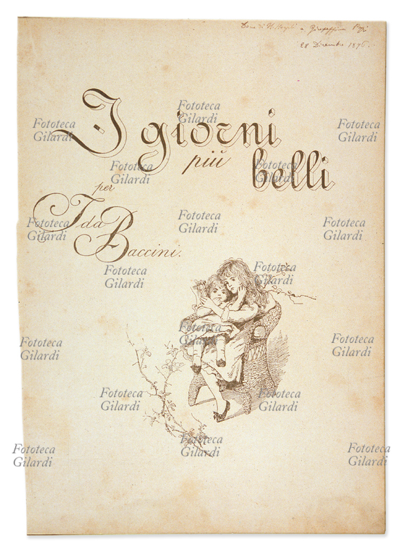 SCUOLA Frontespizio illustrato de \