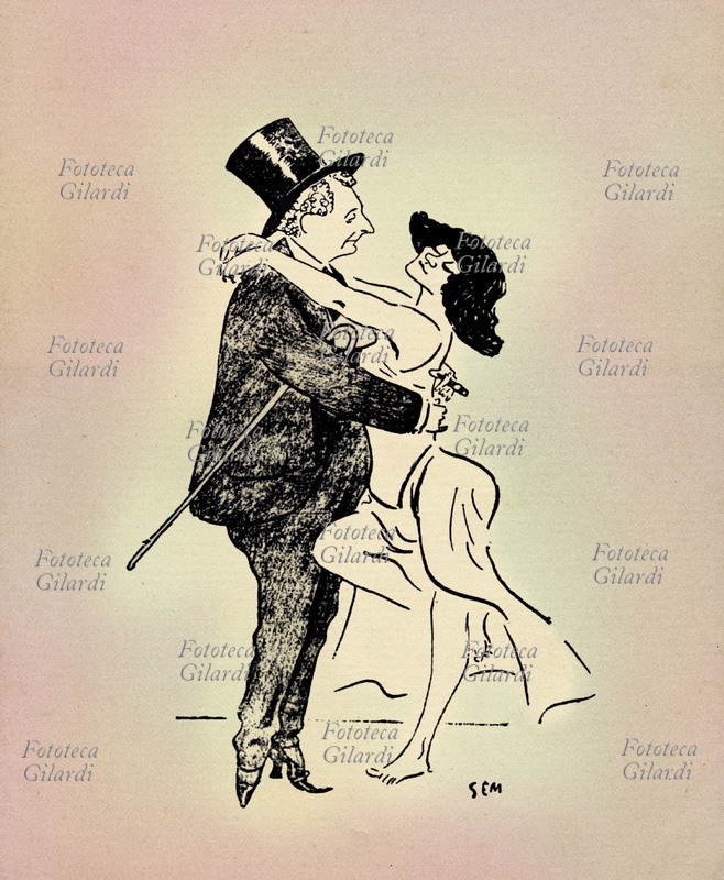 Sidonie Gabrielle COLETTE (1873-1954) e la marchesa Mathilde de Morny de Belbeuf (in abiti maschili), la coppia fece all\