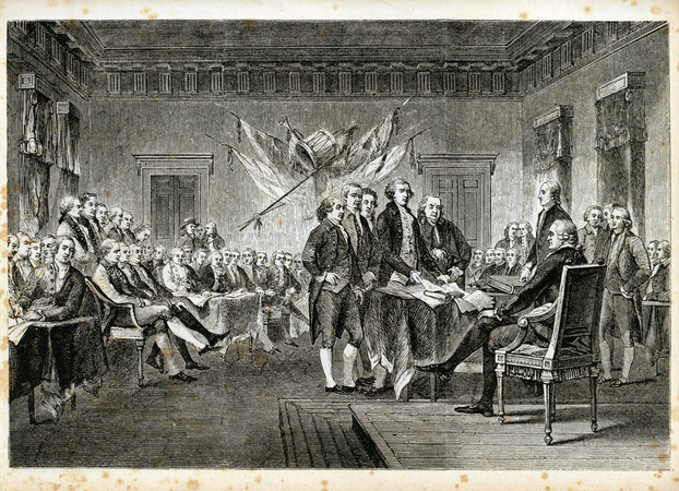 4 LUGLIO 1776 DICHIARAZIONE D INDIPENDENZA DEGLI STATI UNITI D AMERICA