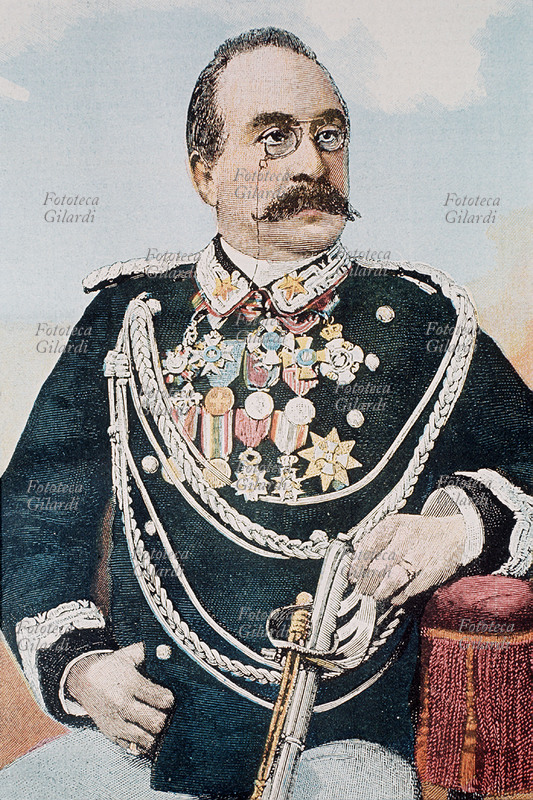 Oreste BARATIERI (13 novembre 1841 – 7 agosto 1901) generale e politico italiano, Governatore della Colonia d\