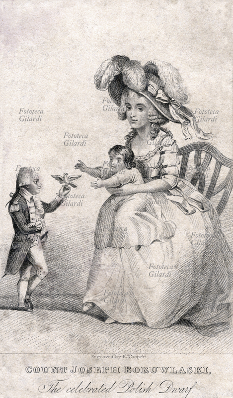 Józef BORUWLASKI(1739-1837) nano polacco, vissuto nelle corti d\