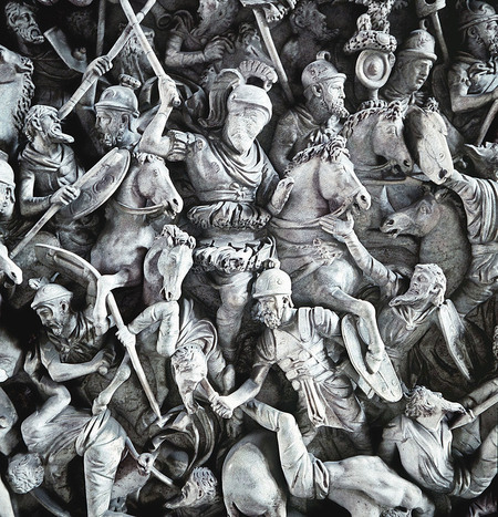 SCONTRO TRA ROMANI E GALLI