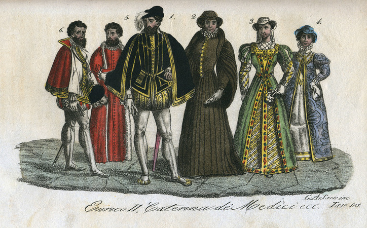 ENRICO II AND CATERINA DE MEDICI ENRICO II AND CATERINA DE MEDICI