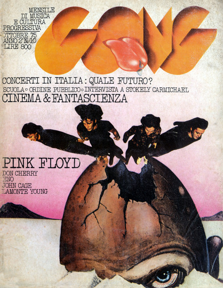 COPERTINA RIVISTA GIOVANILE GONG 1975