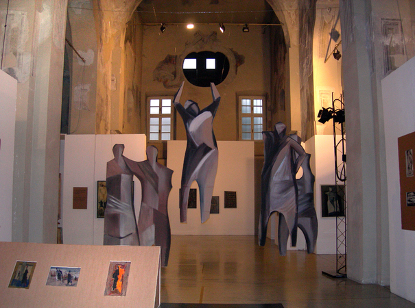 LIBICO MARAJA EXHIBITION IN COMO SAN PIETRO IN ATRIO LIBICO MARAJA EXHIBITION IN COMO SAN PIETRO IN ATRIO
