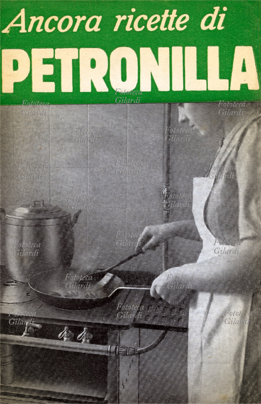Amalia MORETTI FOGGIA (1872-1947) copertina del libro "Ancora ricette di Petronilla"; l\