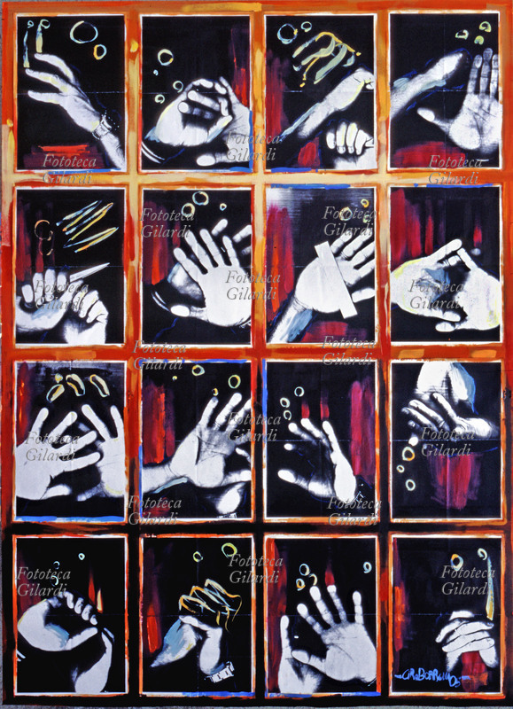 Ciro BORRELLI (1979-) Le mie mani. Autoritratto, sequenza delle mani dell\