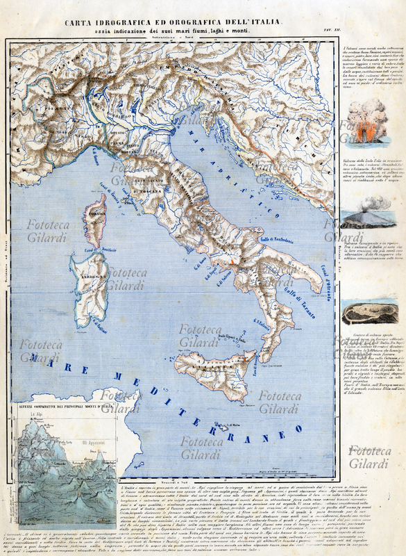 CARTOGRAFIA "Carta idrografica ed orografica dell\