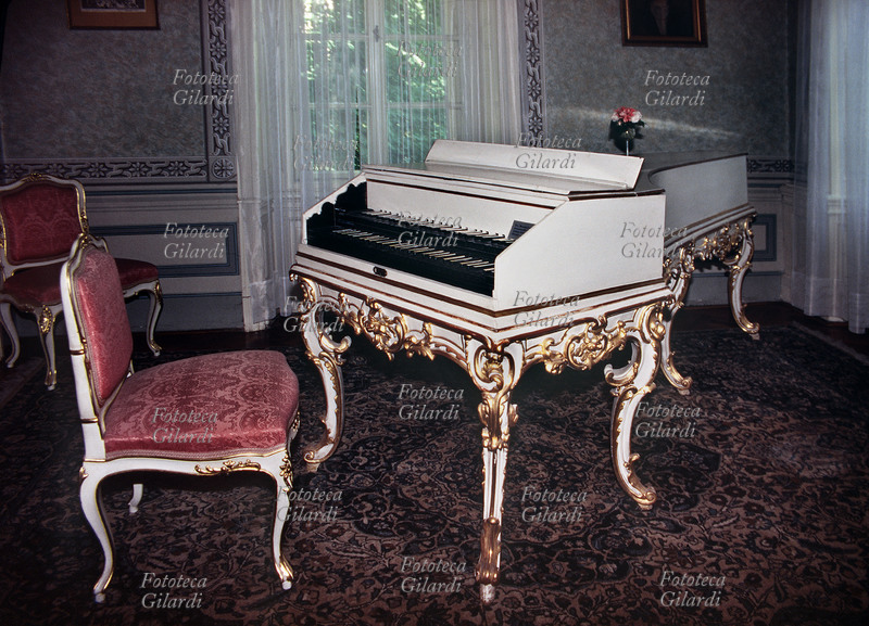 Wolfgang Amadeus MOZART(1756-1791) spinetta usata da dal compositore austriaco durante gli anni della sua permanenza a Praga.