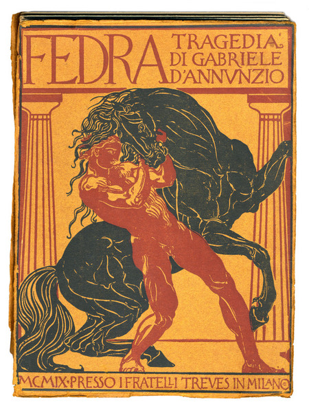 COPERTINA LIBRO D ANNUNZIO FEDRA COPERTINA LIBRO D ANNUNZIO FEDRA