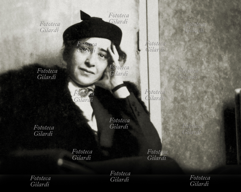 Hannah ARENDT (1906 -1975) filosofa e storica tedesca naturalizzata statunitense, ritratto fotografico 1940 circa