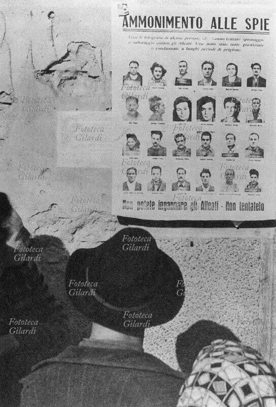 RESISTENZA In un villaggio il manifesto \