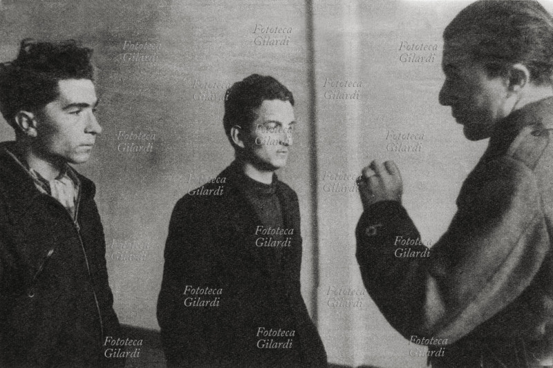 II GUERRA MONDIALE Resistenza, Savona. Due partigiani della divisione \