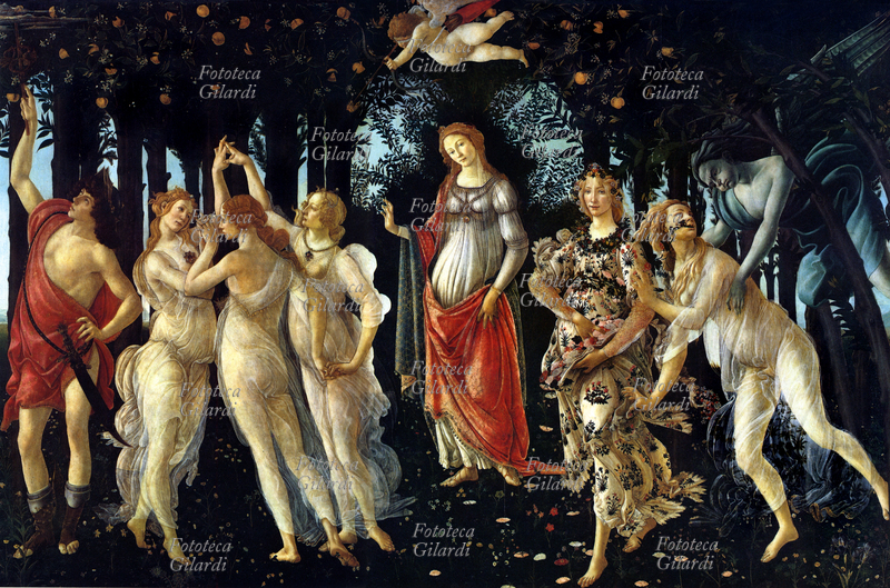 Sandro BOTTICELLI (1445-1510) Allegoria della Primavera, 1477 - 1478