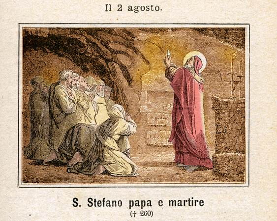 SANTO STEFANO PAPA E MARTIRE SANTO STEFANO PAPA E MARTIRE