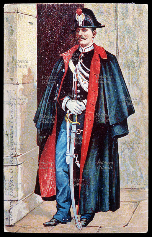 UNIFORME Gendarme Pontificio in tenuta giornaliera d\