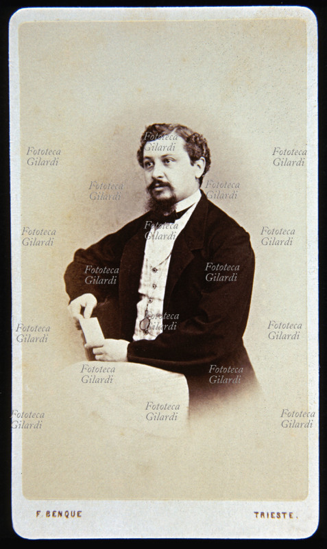 RITRATTO maschile a mezzo busto. L\