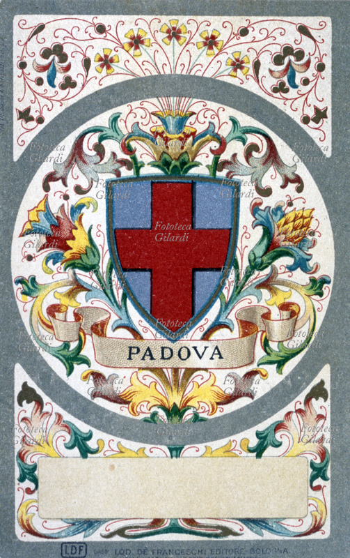PADOVA stemma della città. Scudo d\