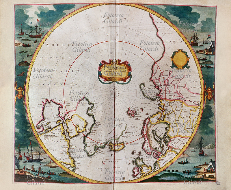 CARTOGRAFIA circolo polare artico. Dal trattato: \
