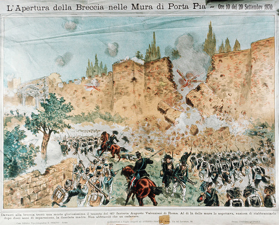 THE CAPTURE OF PORTA PIA THE CAPTURE OF PORTA PIA