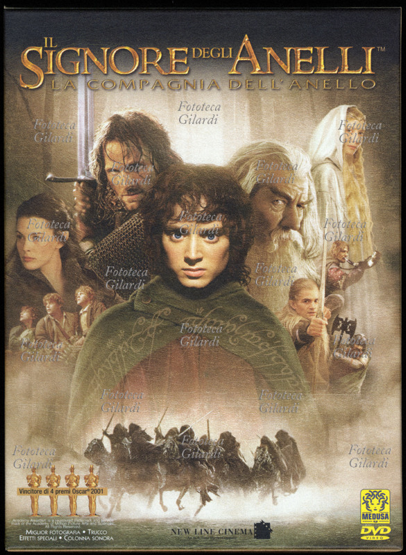 John Ronald Reuel TOLKIEN (3 gennaio 1892 – 2 settembre 1973), copertina del DVD che ricalca il manifesto del film \