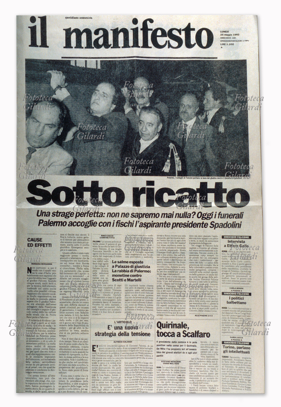 GIORNALI Il titolo cubitale \