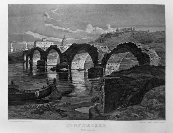 REPUBBLICA ROMANA I RESTI DI PONTE MILVIO O PONTE MOLLE REPUBBLICA ROMANA I RESTI DI PONTE MILVIO O PONTE MOLLE
