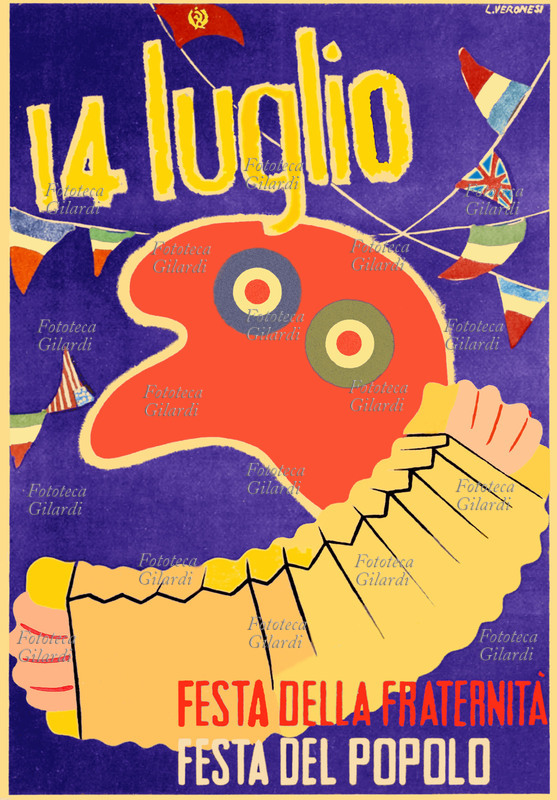 MILANO 14 luglio 1945: \