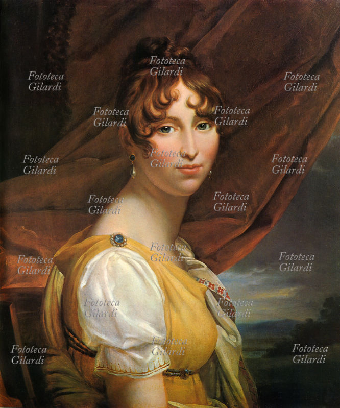 Ortensia BEAUHARNAIS (1783-1837) figlia di Alexandre e Giuseppina Beauharnais, sposa di Luigi Bonaparte re d\