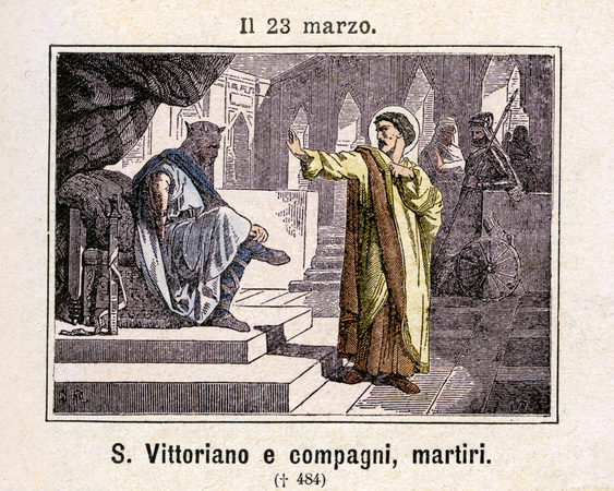 SAN VITTORIANO E COMPAGNI MARTIRI A CARTAGINE