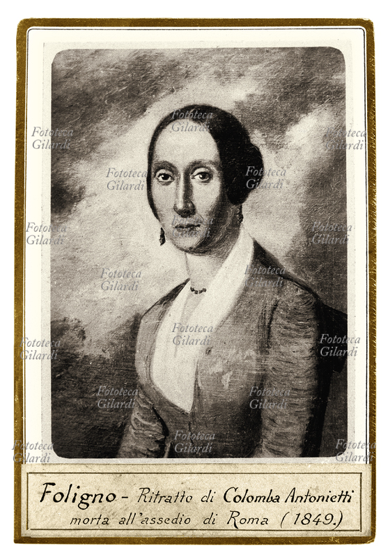 RISORGIMENTO Colomba Antonietti, (1826 -1849) patriota italiana, sposò il conte Luigi Porzi (contro il parere delle famiglie, anch\
