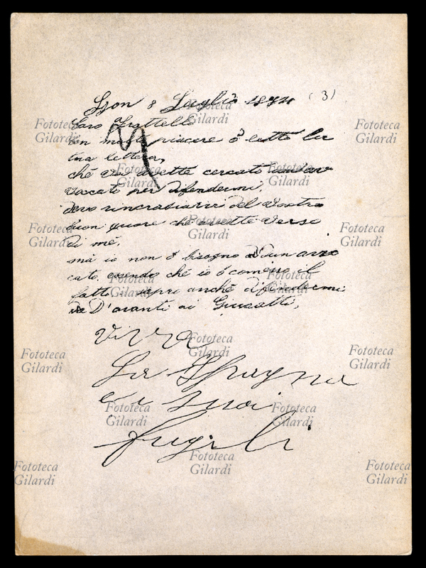 SCIENZA FORENSE Facsimile di lettera autografa di Sante Caserio, dal trattato \