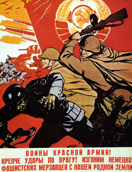 PROPAGANDA SOVIETICA ANTI NAZISTA