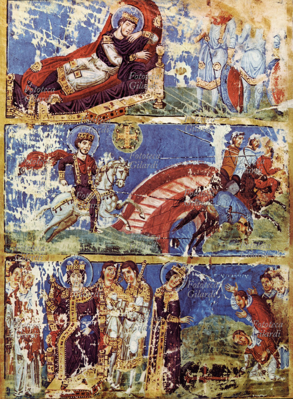 COSTANTINO I il Grande (280 ca.-337) Imperatore romano (306-337). Il sogno dell\