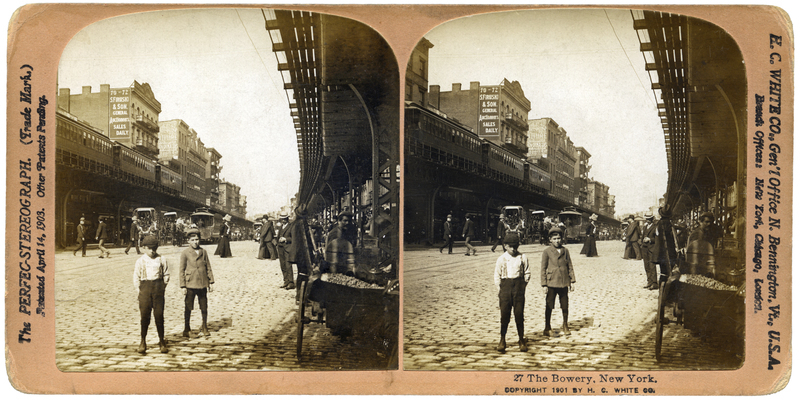 THE BOWERY NEW YORK THE BOWERY NEW YORK