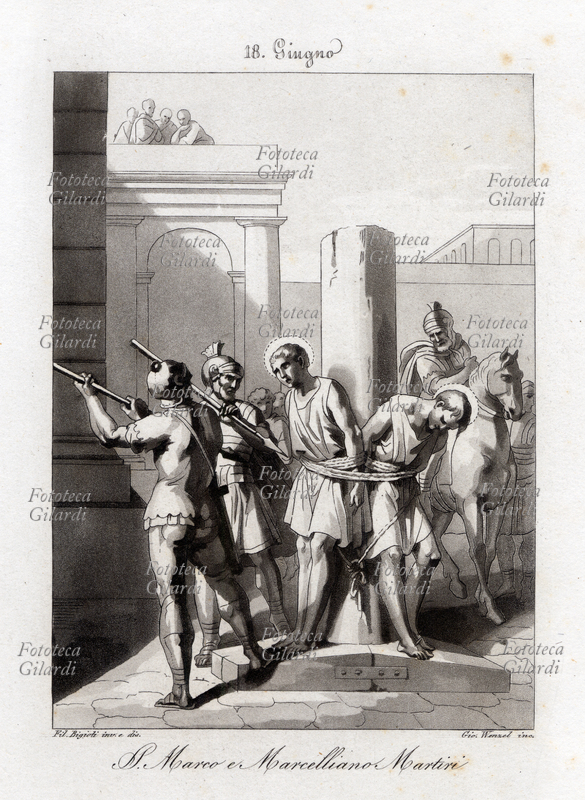 SAN MARCO e SAN MARCELLIANO MARTIRI (m. 286) \