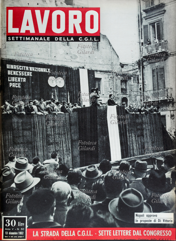 LAVORO Negli strilli: \