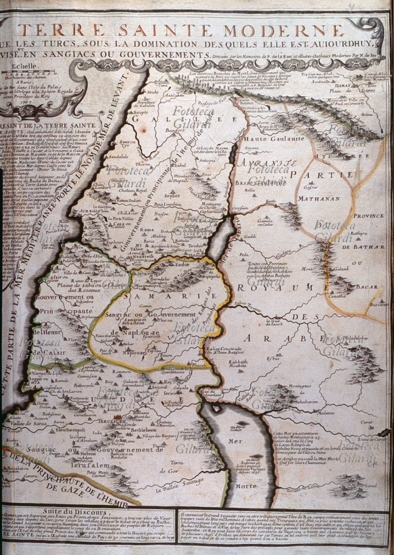 GEOGRAFIA SACRA Terre Sainte Moderne. Domini e governi dei territori Sacri all\