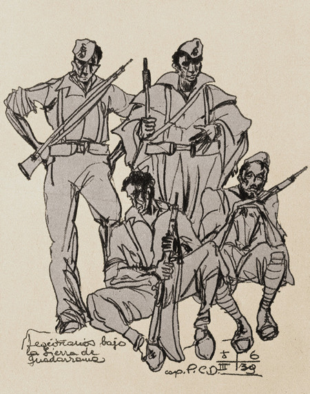 GUERRA DI SPAGNA LEGIONARI FASCISTI 1936